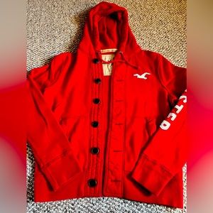 Hollister Button Sweatshirt